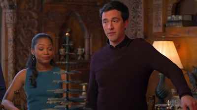 Two teams compete, - A Christmas Prince: The Royal Baby