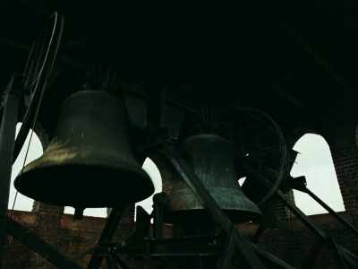 Two thirds of those bells were melted
down and turned into armaments. - Occupied City