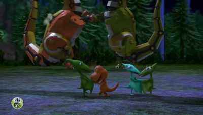 ♪ Two, three,
cha-cha, step ♪ - Dinosaur Train: Adventure Island