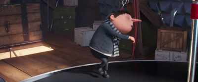 Two villains
just doing some chores. - Minions: The Rise of Gru