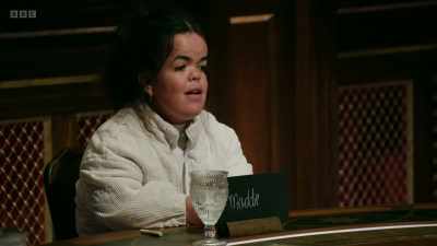 Two votes each with only Andie
and Cirie left to vote. - The Traitors