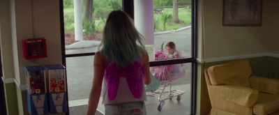 Two, if you're working,
who's looking after Moonee? - The Florida Project