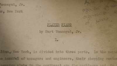 [tyepewriter clacking] - Kurt Vonnegut: Unstuck in Time