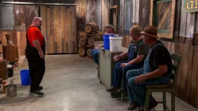 Tyler, five minutes,
you've used every second left. - Moonshiners: Master Distiller