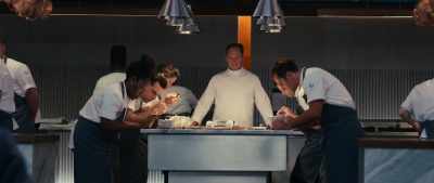 TYLER: Without the bread,
it really focuses you. - The Menu