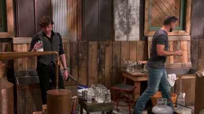 Tyler's still
in the mixing lab - Moonshiners: Master Distiller