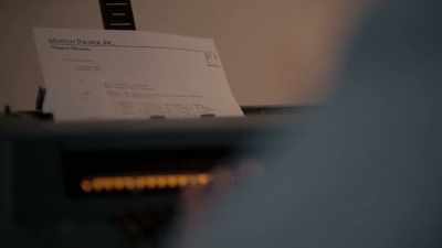 [typewriter clacking] - Challenger: The Final Flight
