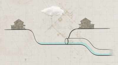 Typically, it quickly drains
through the culvert - Sewer Divers