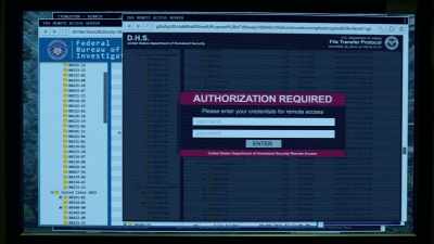 -[typing]
-[computer processing] - Marvel's The Punisher