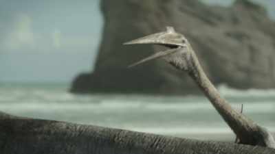 [tyrannosaur rumbles] - Prehistoric Planet