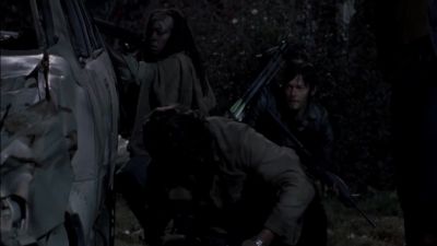 - Tyreese: Why are you with them?
- They saved me. - The Walking Dead