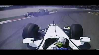 [tyres squealing] - Brawn: The Impossible Formula 1 Story