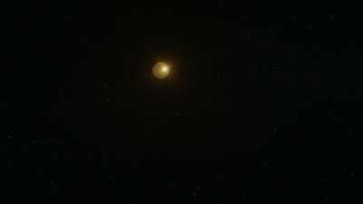 TYSON: And this vast
telescope is also a means
for seeing back in time. - Cosmos: Possible Worlds