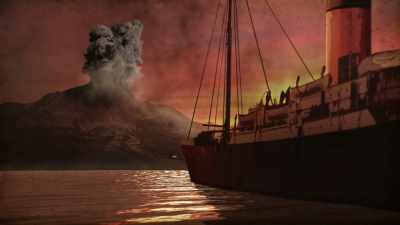 TYSON: When Mount Pelée
erupted at 8:02 AM on - Cosmos: Possible Worlds