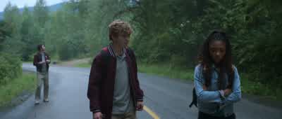 Tyson's been living with us. - Percy Jackson and the Olympians