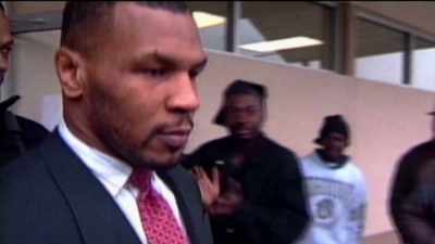 Tyson's presence still
loomed large in his mind. - Bruno v Tyson