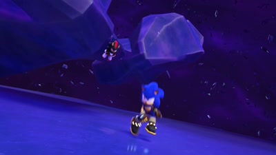 Ugh, you again. Let me guess,
you're Grumpy Shadow. - Sonic Prime