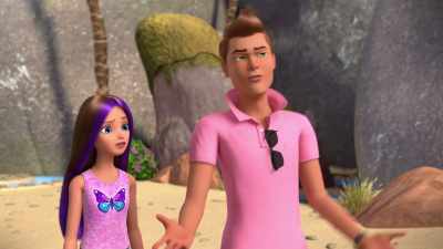 Ugh, who can sing
at a time like this? - Barbie: A Touch of Magic