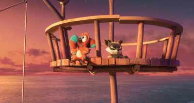 Ugh! Do you Nestrians
always have to be so upbeat? - Two by Two: Overboard!
