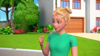 -Ugh!
-[giggles] - Barbie: A Touch of Magic