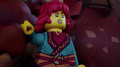 Ugh.
[grunts] - LEGO Ninjago: Dragons Rising
