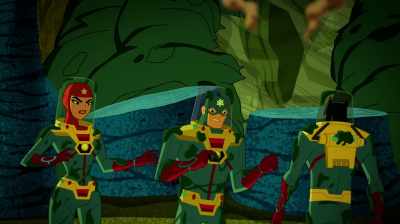 Ugh. I am sending Luthor
my dry cleaning bill. - Justice League Action