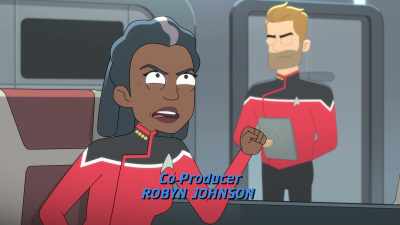 Ugh. I feel like
she stays up all night - Star Trek: Lower Decks