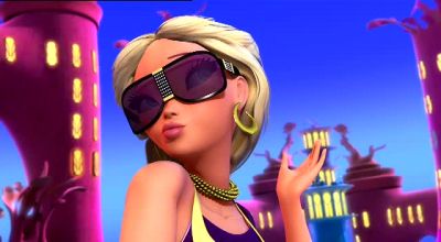 Ugh. I just hate
the pufferazzi. - Barbie in a Mermaid Tale