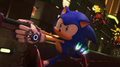Ugh, I'll never get up to speed
with all these Eggforcers on us! - Sonic Prime