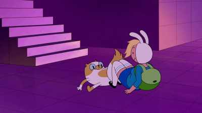 Ugh.
Ow! Whoa! - Adventure Time: Fionna & Cake
