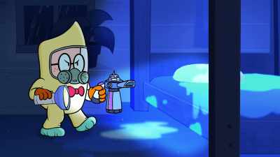 Ugh! Stanley's entire bunk
is a DNA sample. - The Epic Tales of Captain Underpants