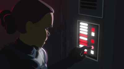 Ugh, they've locked down
the turbolifts. - Star Wars Resistance