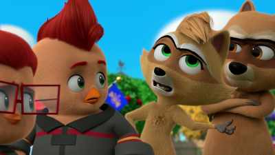 Ugh! This is already
the worst haircut - The Chicken Squad