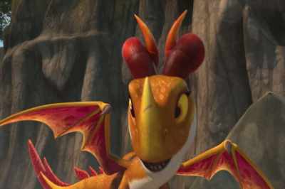Ugh. This stuff is stickier than it looks. - Dragons: Rescue Riders
