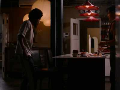 - Ugh. What time I get here about?
- Um... - She Taught Love
