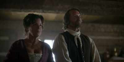 -Uh, after a room?
-Aye. Two, actually. - Barkskins