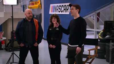 - Uh, actually, I usually say that.
- Action, when he says that. - The Crew