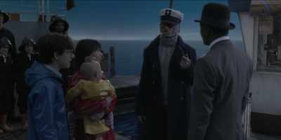 Uh, actually, it's more like two.
The baby doesn't really count. I mean... - A Series of Unfortunate Events