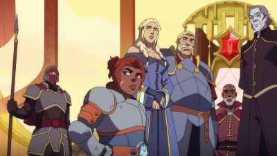 Uh, Agar apparently had his hand
chopped off in a barroom brawl. - The Legend of Vox Machina