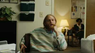 Uh... answering phones. - Lodge 49