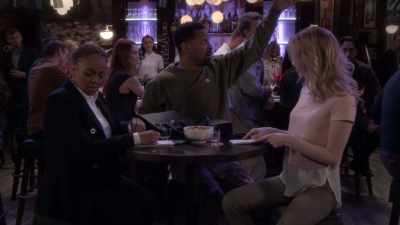 Uh, we are now Earth, Wind
and... Amy. Yeah. - The Upshaws