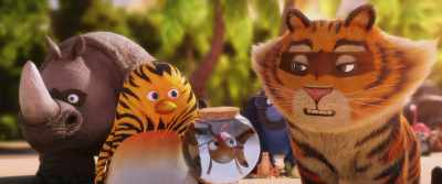 -Uh, who are they?
-No idea. [gasps] - The Jungle Bunch