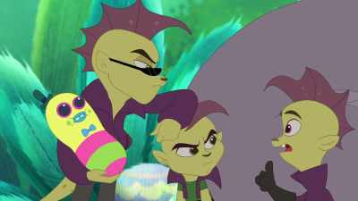 Uh... Bash, do you think
I might get off scout duty, too? - Trolls: The Beat Goes On!