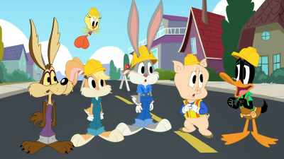 Uh, to be honest, I
kinda miss him smashin'. - Bugs Bunny Builders