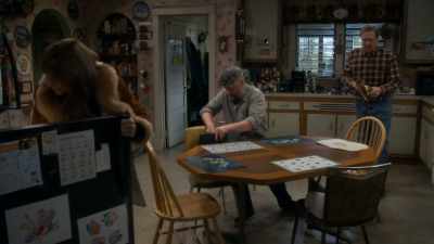 Uh, Becky told me you were
on your way over, - The Conners
