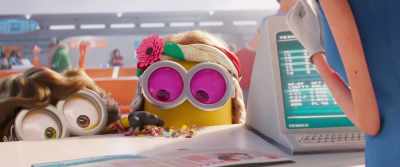 - Uh...
- [Bob grunting] - Minions: The Rise of Gru