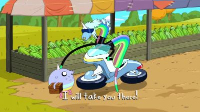 Uh, BTW, my name's TV. - Adventure Time