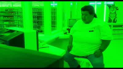 Rattlesnake took a chunk out of us a ways backMe and my wife are pretty sickCould be dying you never can tell about these thingsHow's about you ungluing your fat assfrom that boob tubeand getting us some snake juicepronto - Natural Born Killers
