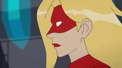 -Uh...
-(CHITTERS) - Marvel Rising: Secret Warriors
