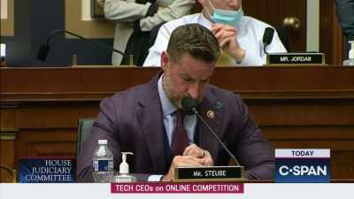 Uh, Congressman,
I think it's well documented - TikTok, Boom.